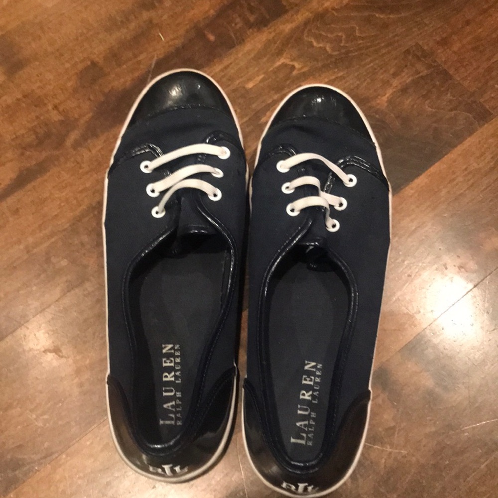Ralph Lauren Blue Slip Ons